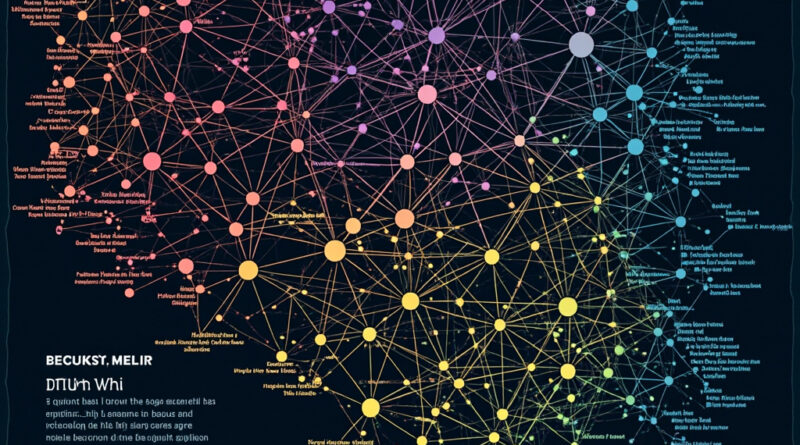 A structured knowledge base with markdown files and AI querying interface showing wiki connections