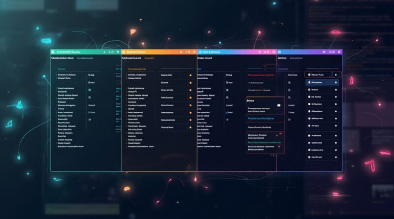 Multiple AI agents coordinating in parallel through a shared mailbox system in a modern terminal interface