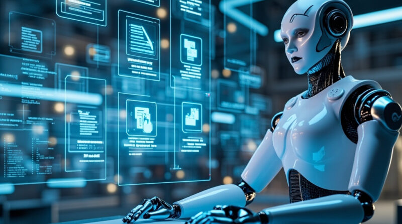 An AI agent coordinating multiple productivity tasks across a modern digital workspace