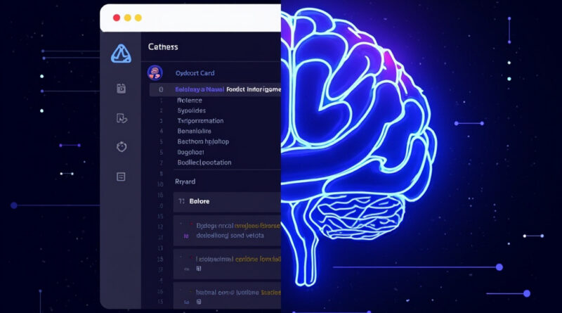 A Godot editor window showing an NPC dialogue system connected to a local AI model.