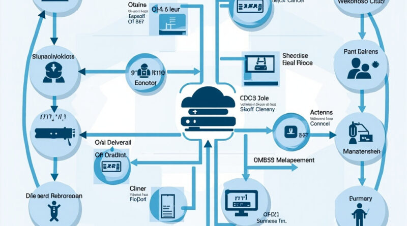 A visual diagram showing how MCP connects AI clients to servers